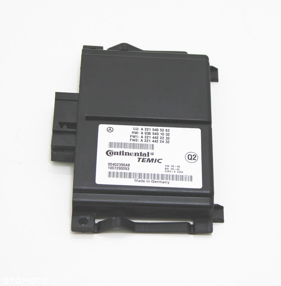 Moduł sterownik radarów Distronic Plus OE Mercedes W216 CW216 W221 A2215405262 - 1