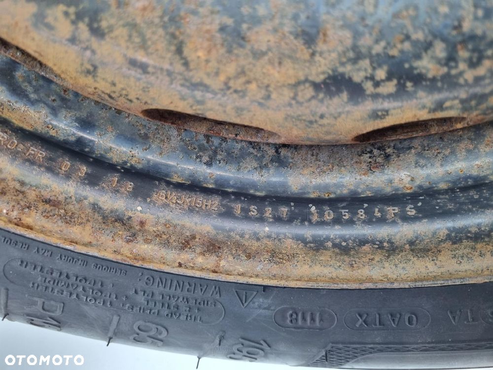 KOŁO ZAPASOWE Peugeot Citroen C3 II zapas felga 195/65 R15 4x108 ET27 - 3