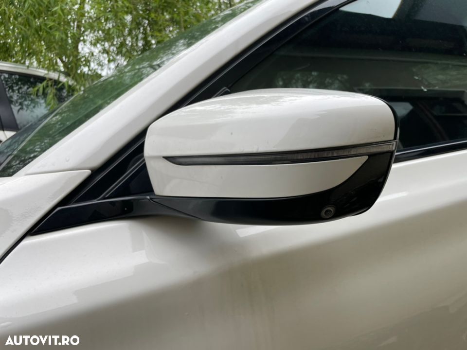 oglinda oglinzi stânga sau dreapta model cu camera 360 sideasist bmw g11 g12 seria 750xd 750i 730d 740xd Mpachet cu brat negru lucios - 8