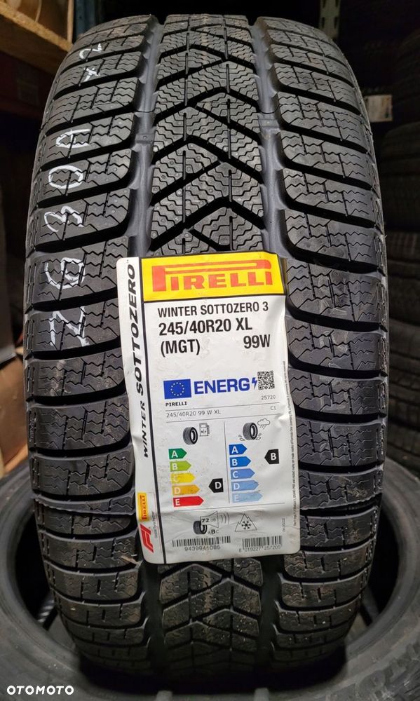 2x Pirelli Winter Sottozero 3 245/40R20 99V XL Z630A - 3