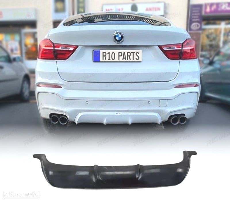 DIFUSOR TRASEIRO BMW X4 F26 14-18 - 1