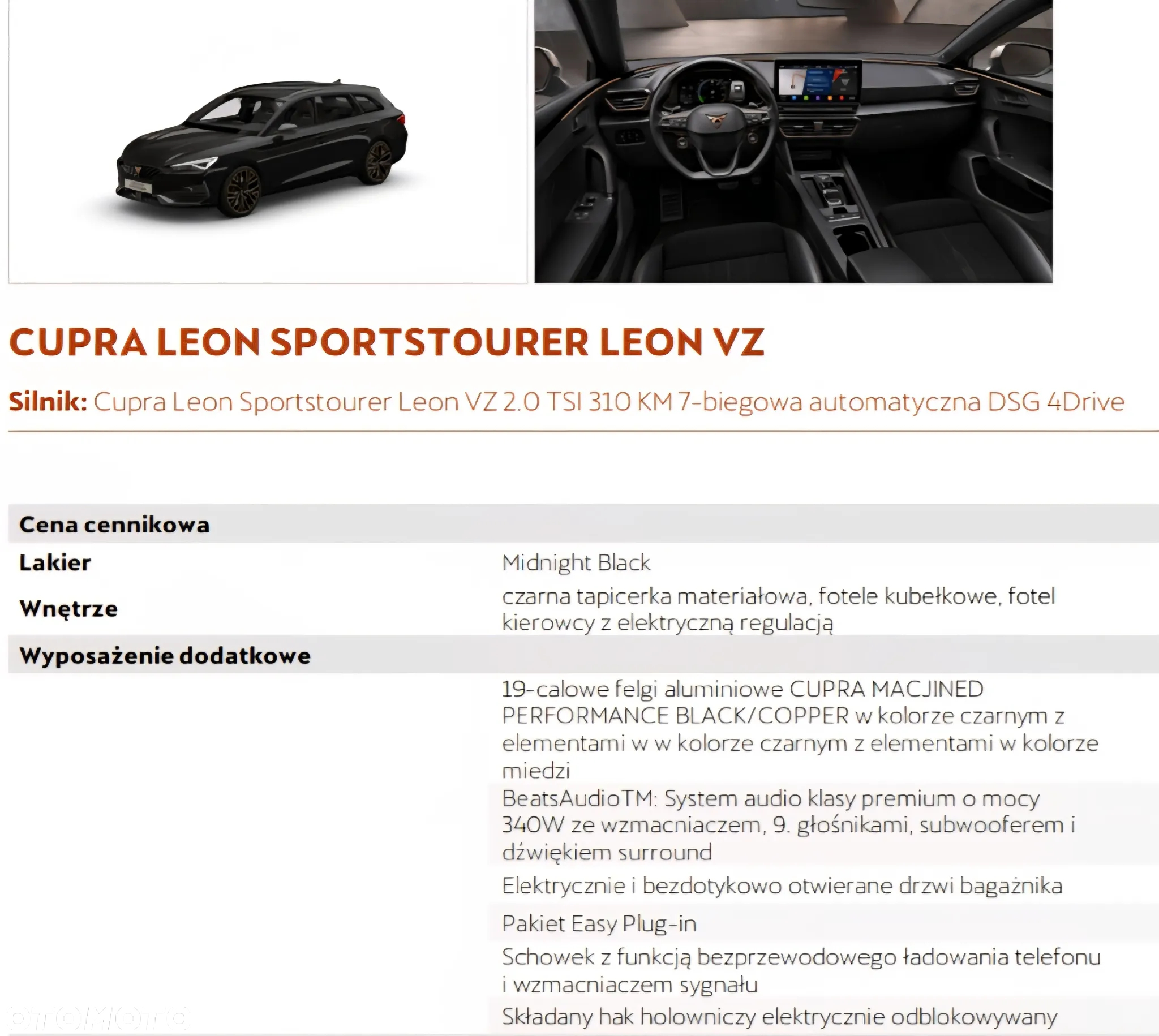 Cupra Leon 2.0 TSI 4Drive VZ DSG - 13