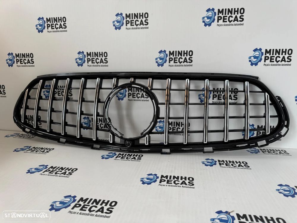 Grelha Frontal Mercedes GLC (X254) GTR Panamericana Preta e Cromada - 2