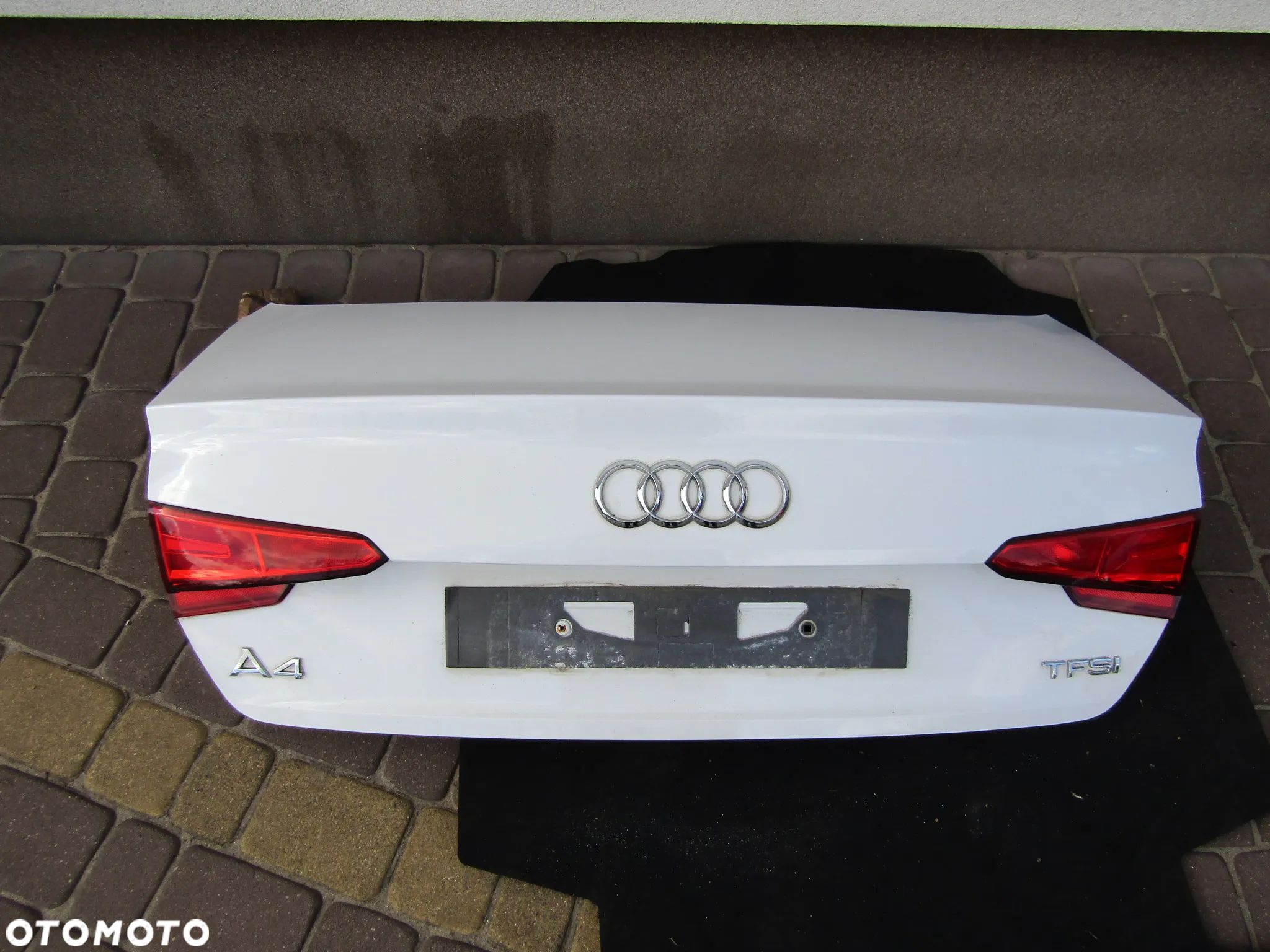 KLAPA TYŁ AUDI A4 B9 SEDAN 15 19R LY9C - 1
