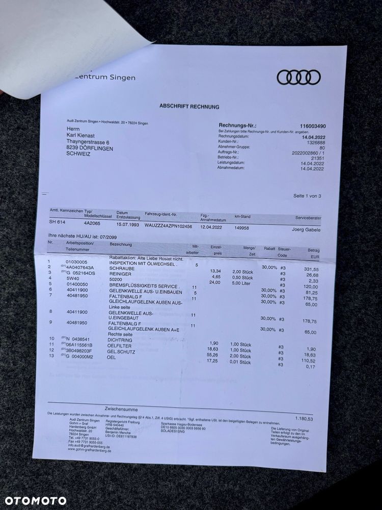 Audi 100 2.8 Quattro - 36
