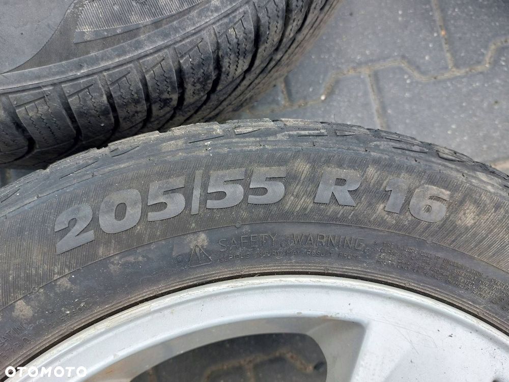 KOŁA KOMPLET FELGI OPONY 4 SZT 5x120 7Jx16 205/55R16 BMW E46 6769401 - 6