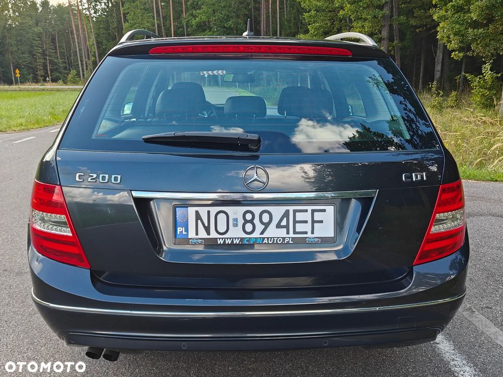Mercedes-Benz Klasa C 200 CDI DPF (BlueEFFICIENCY) 7G-TRONIC Avantgarde - 11