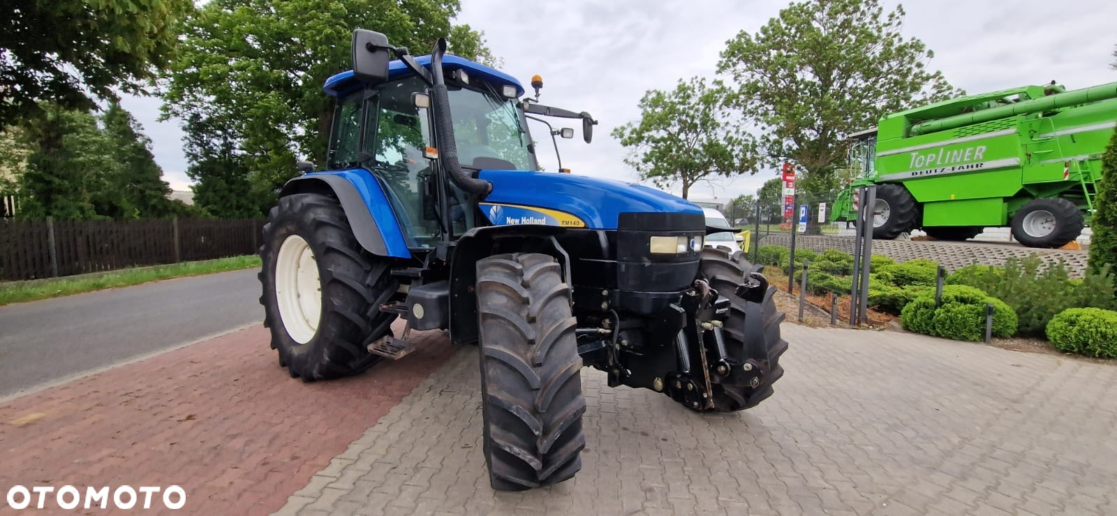 New Holland TM140 Import Oryginał Pierwszy właściciel Tuz Perfekcyjnie zadbany - 14