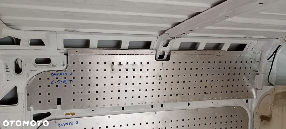 Zabudowa paki kabiny osłona aluminiowa płyty Fiat Ducato III L2 H2 - 10