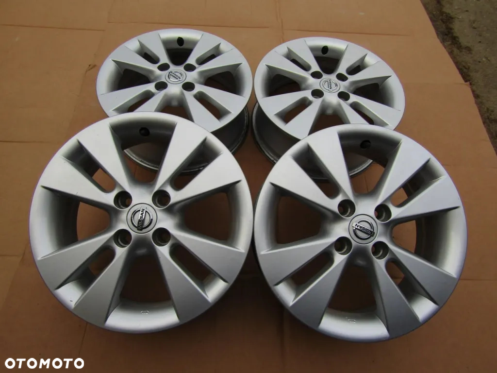 4x Felgi 15 Nissan Note Micra K12 K13 5,5j 4x100 ET45 / Oryginał - 12