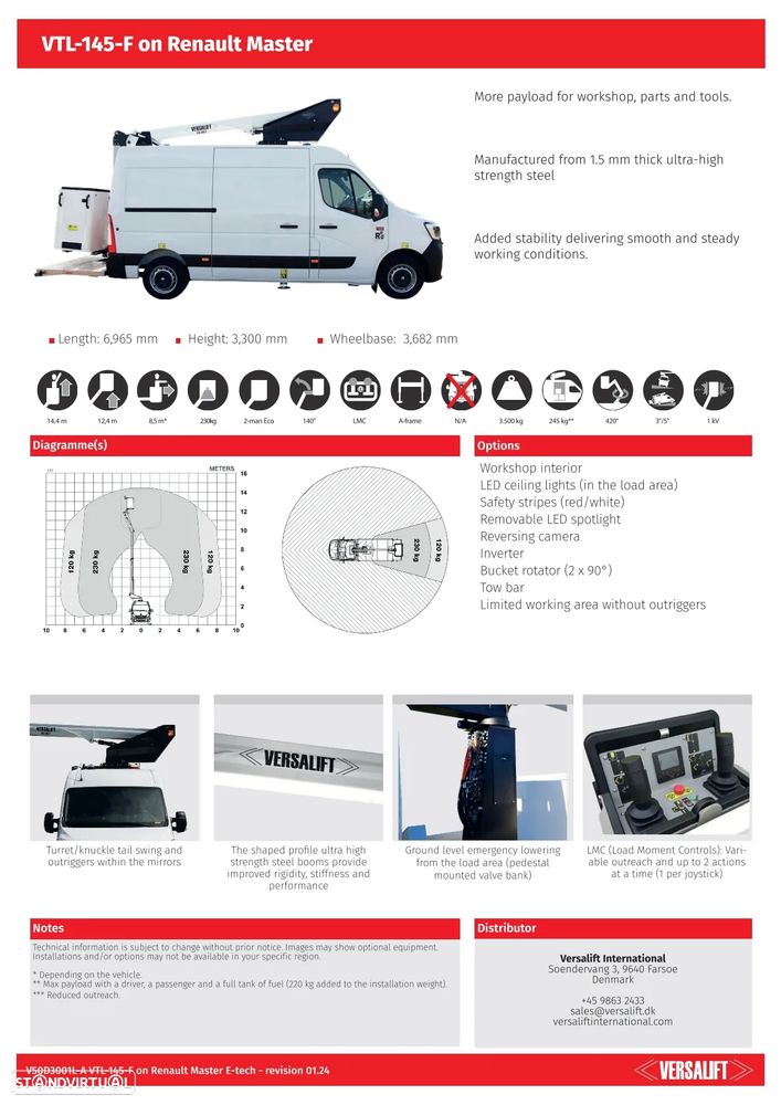 Renault Master III 2.3 dCi Plataforma Elevatória/Barquinha - 30