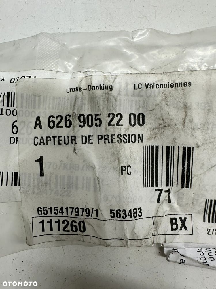 Czujnik różnicy ciśnień, ciśnienia spalin FAP Mercedes A 6269052200, 227701177R - 4
