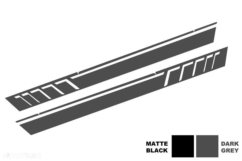 Stickere Laterale compatibil cu Mercedes G-Class W463 (1989-2017) Gri - 2