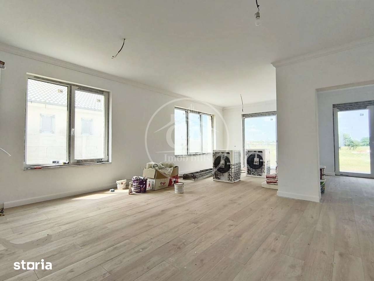 Apartament la casă de vanzare cu 2 camere si curte, Santandrei, Bihor — fotografia 1