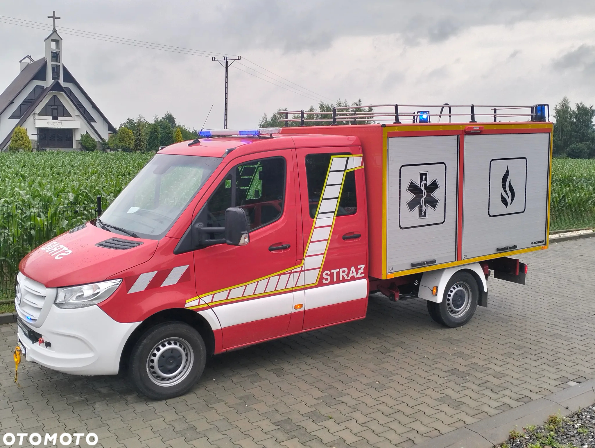 Mercedes-Benz Sprinter 907 straż strażacki pożarniczy Hasici Pompier - 4