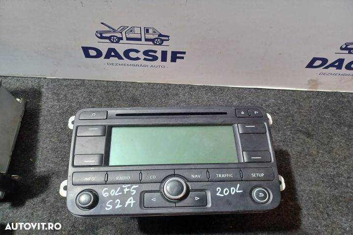 Radio cd 1K0035191E Volkswagen VW Golf 5 [2003 - 2009] Hatchback 5-us - 1