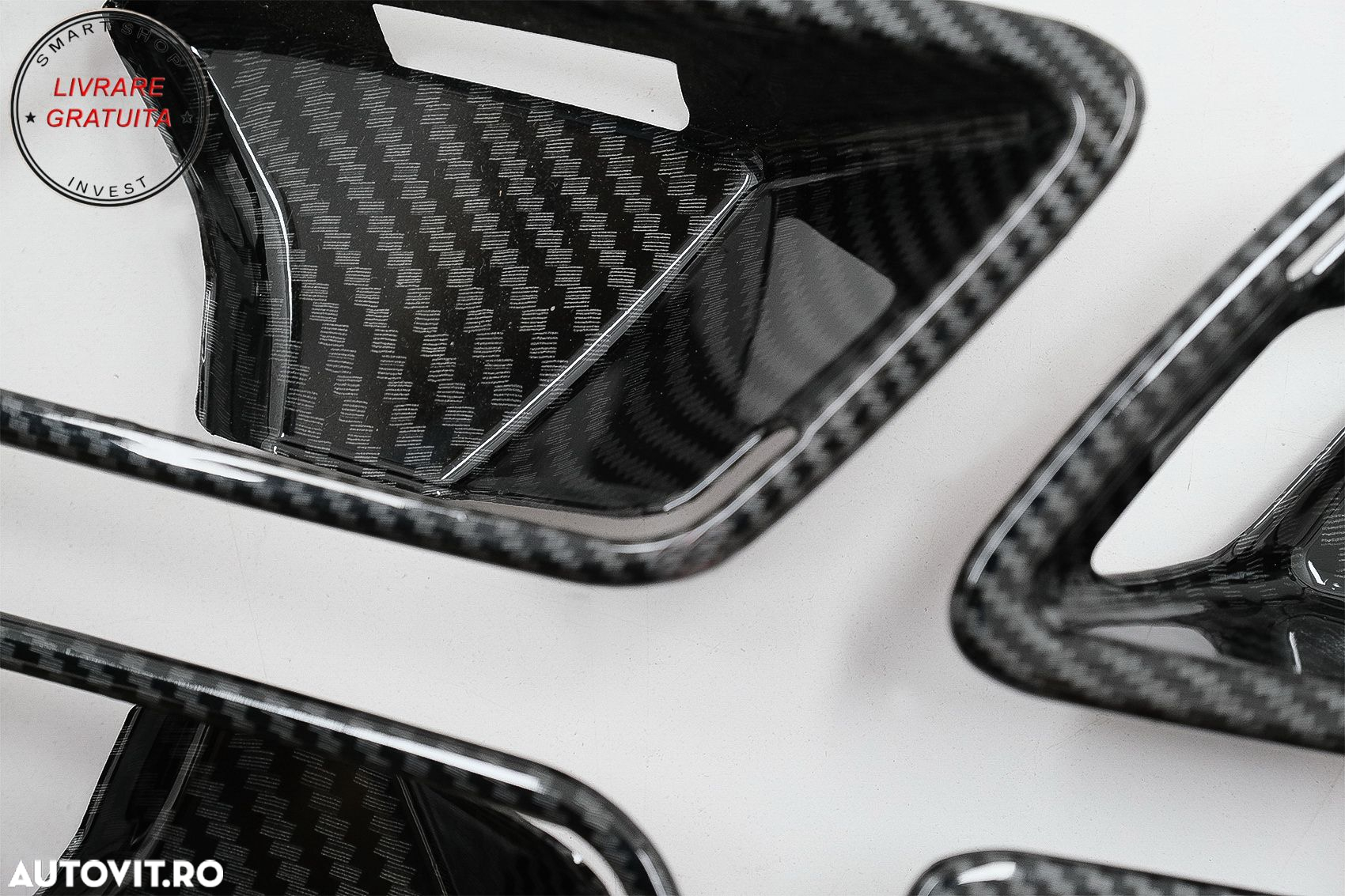 Ornamente interior Manere Usi Mercedes A-Class W177 V177 (2018-Up) LHD Carbon- livrare gratuita - 2