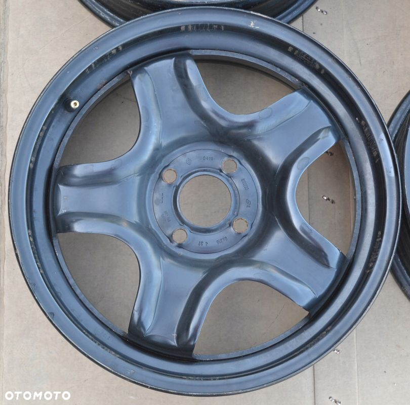 FELGI STALOWE RENAULT DACIA 4x100 6J16 ET 37 x4szt F-574 - 5
