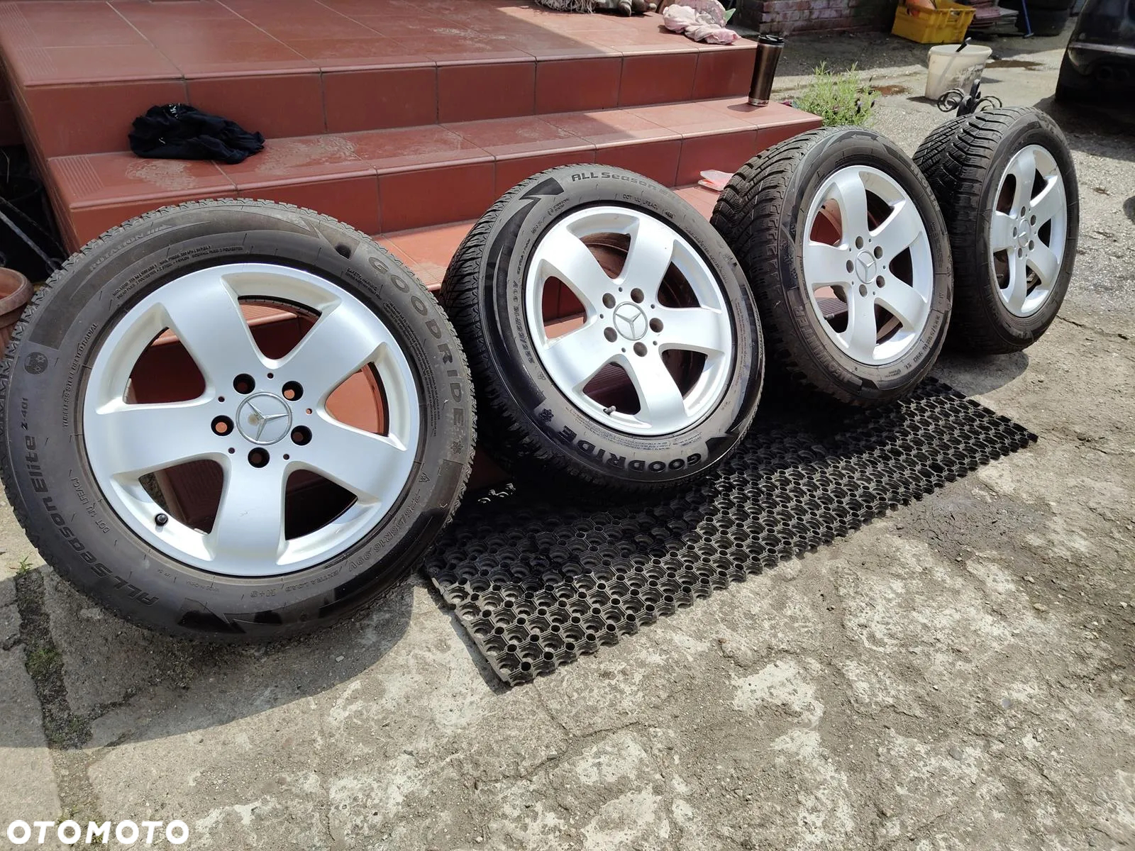 MERCEDES W211 VITO FELGI Aluminiowe Koła 16 5X112 +opony zimowe z 2023 roku - 21