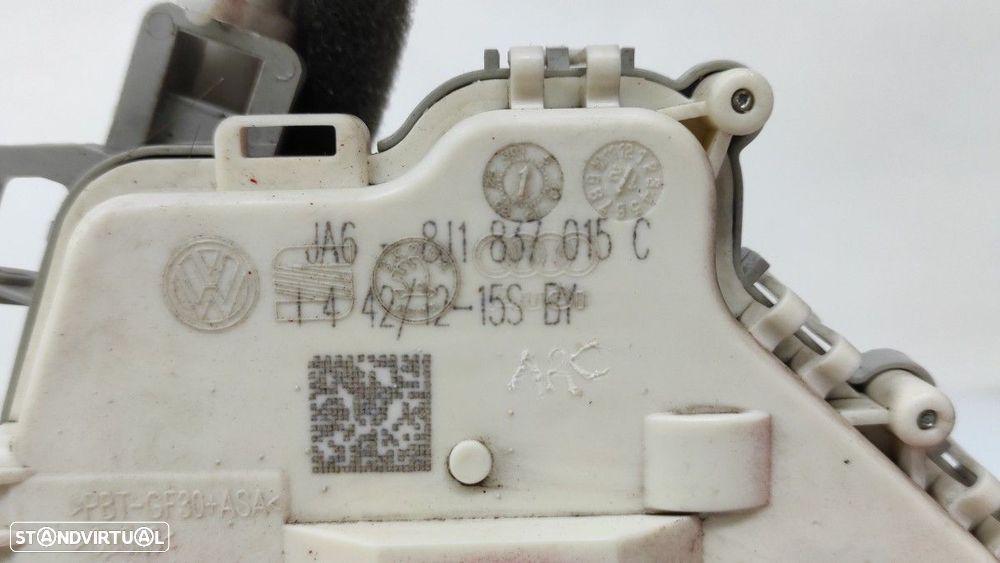 FECHADURA PORTA FRENTE ESQUERDA AUDI A1 SPORTBACK (8XA) ATTRACTION - 4