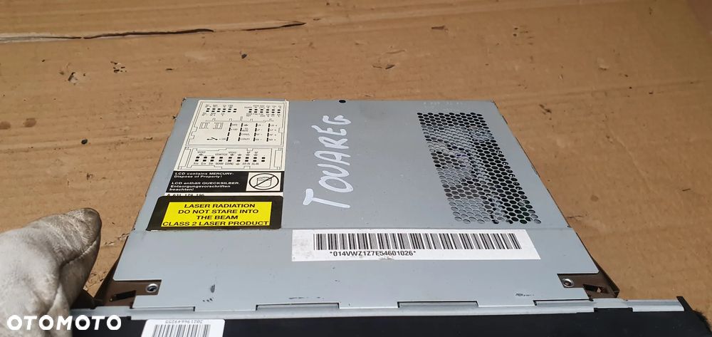 Radio radioodtwarzacz NAVI nawigacja KOD VW Touareg 7L6035191H - 5