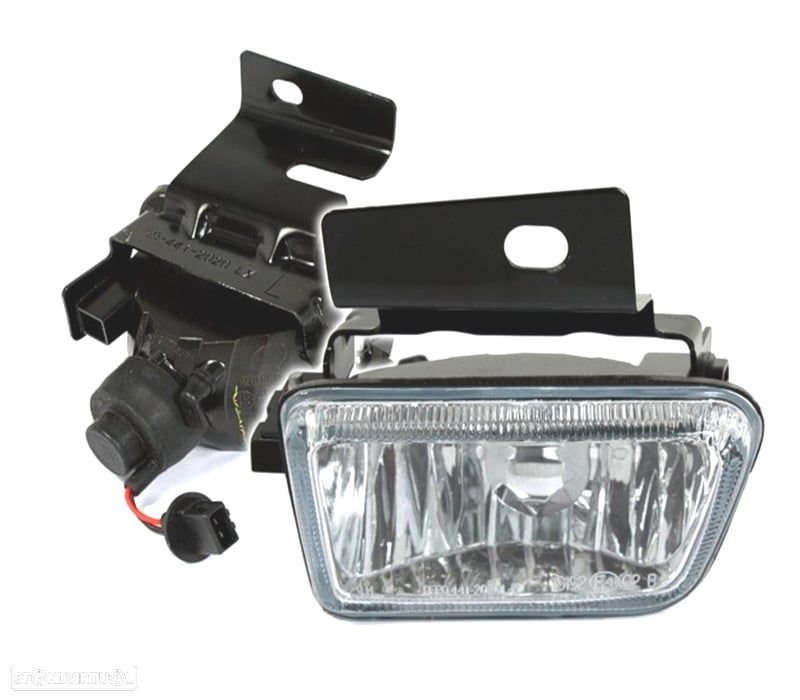 FARÓIS DE NEVOEIRO VOLKSWAGEN VW GOLF 2 83-91 FUNDO CROMADO - 2