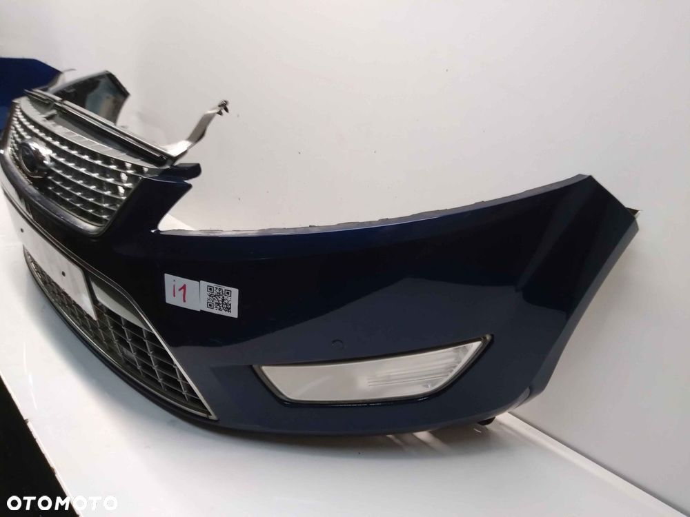 } ZDERZAK PRZÓD PRZEDNI FORD MONDEO MK.4 4 IV GRANAT GRANATOWY PDC CZUJNIKI HALOGENY - 2