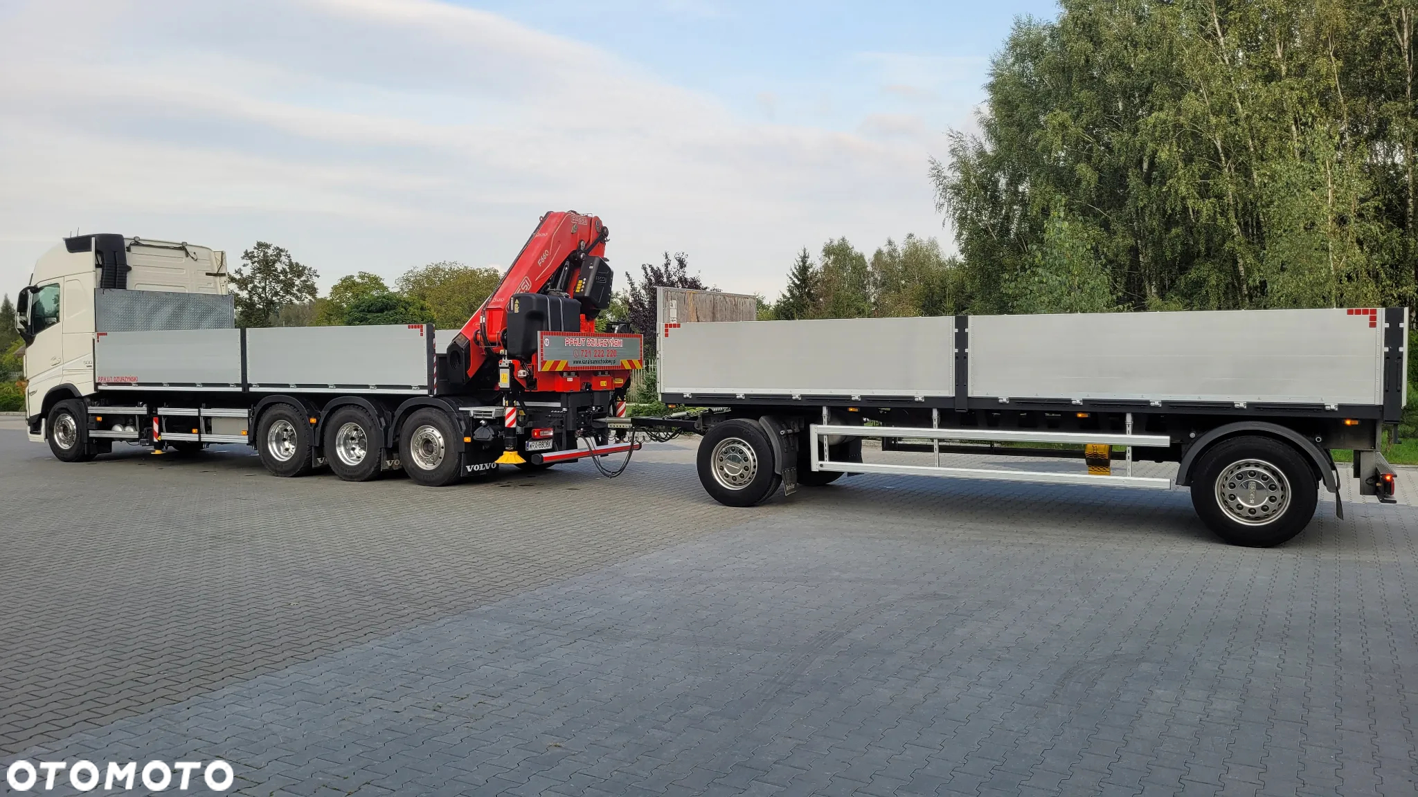 Volvo FH500 8x4 + Fassi 660-6, DMC 36ton - 11