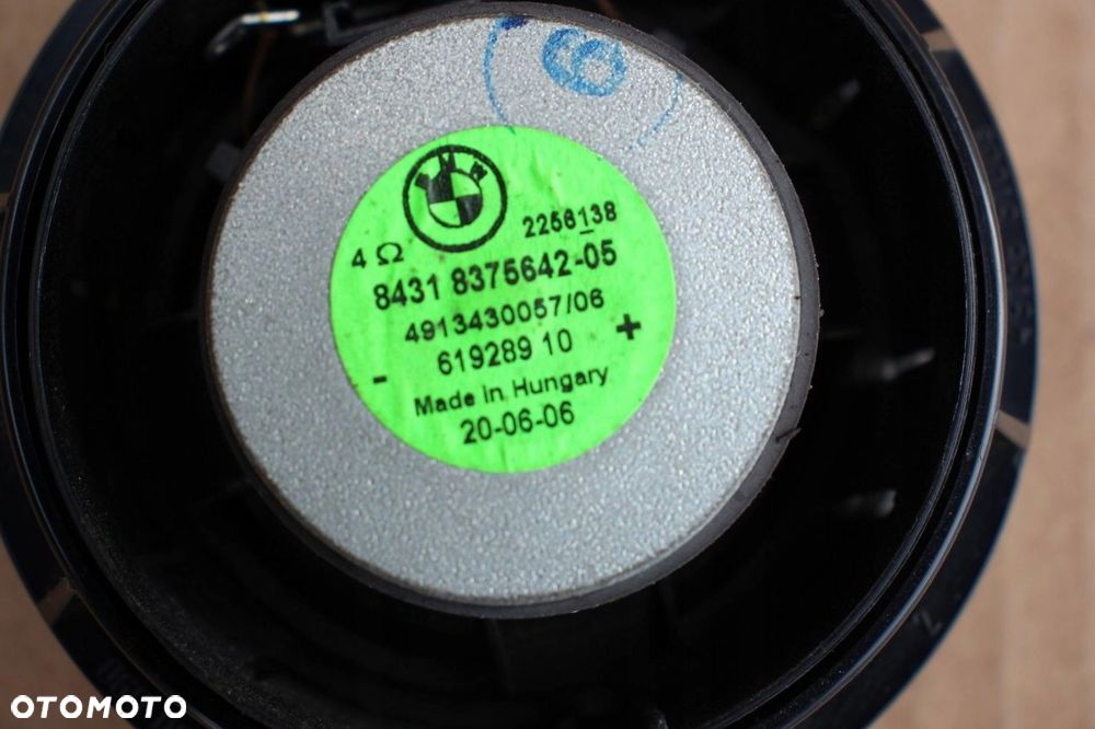 Głośnik zestawu głośnomówiącego BMW e60 e61 e63 e64 8375642 - 3
