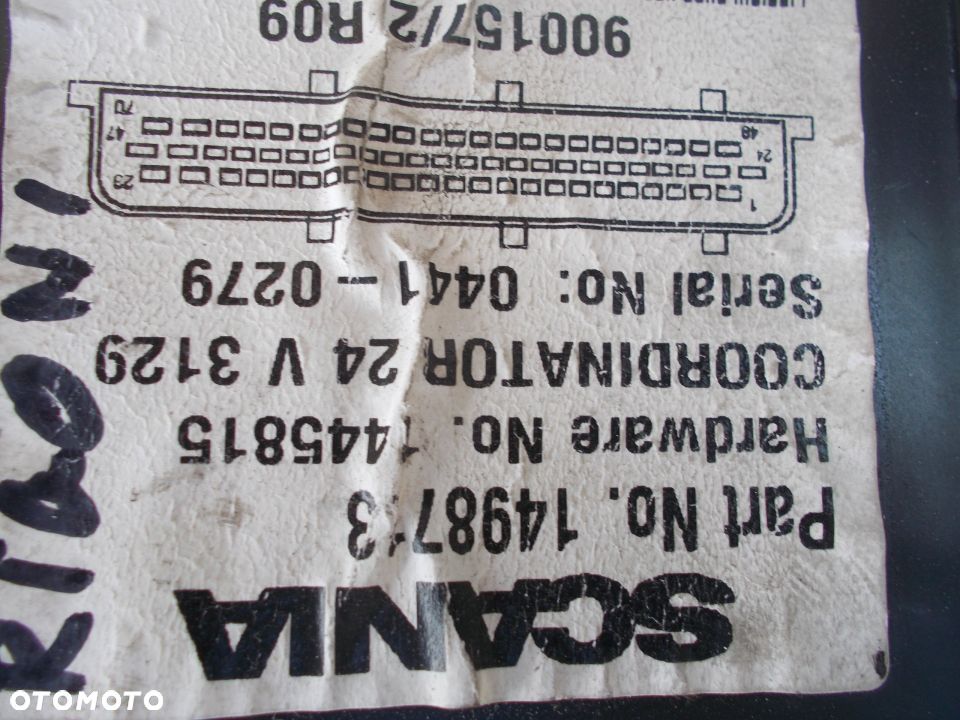 STEROWNIK  SILNIKA SCANIA HPI EURO 3 TD 1202 - 2