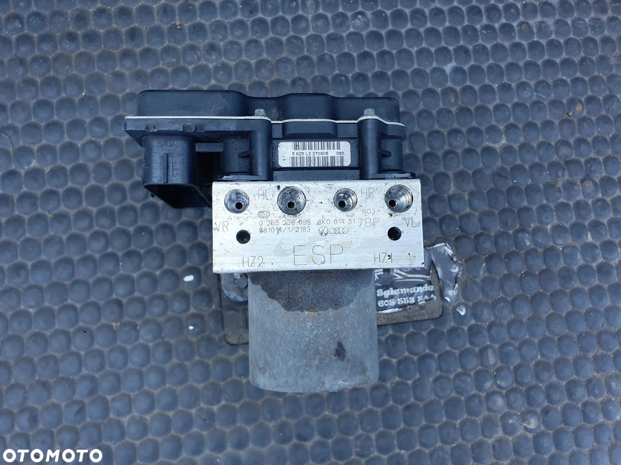 Pompa ABS ESP 8K0907379AA 8K0614517BP 0265236098 Hamulcowa Sterownik Modul Audi A4 B8 A5 8T - 11