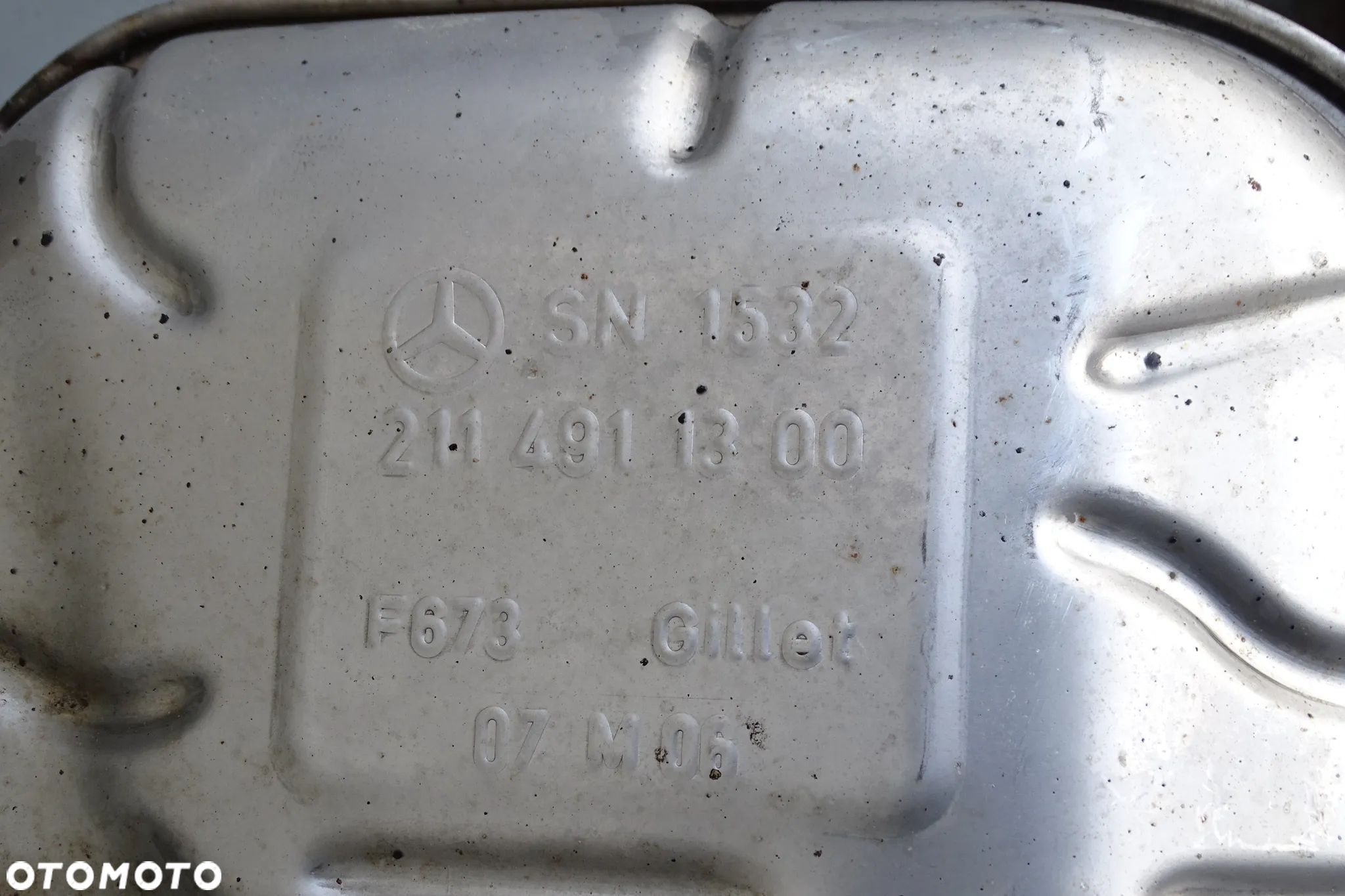 Mercedes E Klasa W211 Wydech Tłumik końcowy EVO Komplet 2114911300 - 5