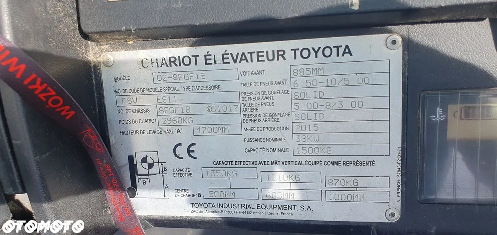Toyota 02-8FGF15 - 10