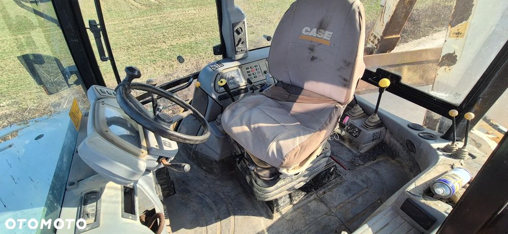 Fermec terex case 760, 3 łyżki , widły, - 14