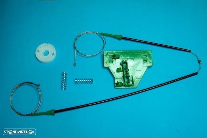 Kit reparação elevador dos vidros audi A4 2000-2007 - 1