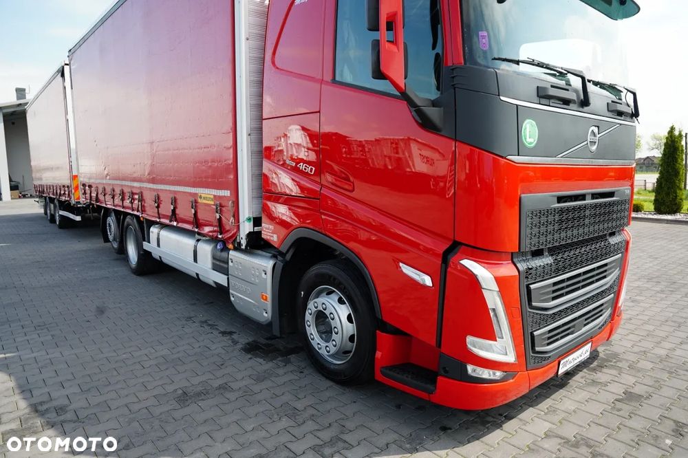 Volvo FH 460 / ZESTAW TANDEM / 120 M3 / PRZEJAZDOWY / I-SAVE / KLIMA POSTOJOWA / OŚ PODNOSZONA SKRĘTNA / WIELTON / PLANDEKA ZBROJONA - 6