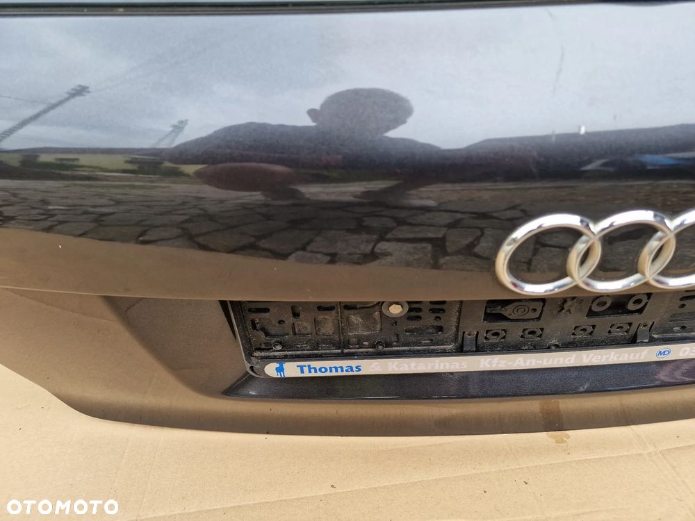 AUDI A3 8P / 8P LIFT 3 DRZWI 03-12 KOMPLETNA KLAPA TYLNA TYLNIA TYŁ CIEMNOSZARY METALIK , NR AUKCJI KL23 - 11
