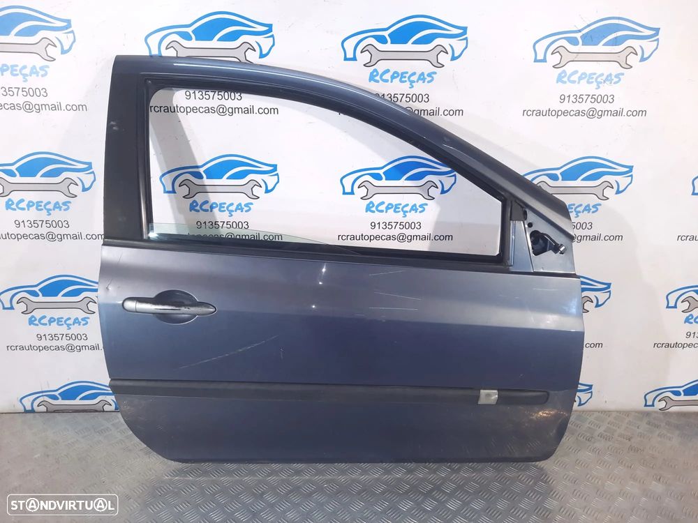 PORTA PORTAS FRENTE FRONTAL DIREITA RENAULT CLIO III 3 MK3 3 PORTAS 7751479113 FECHO ELEVADOR MOTOR PUXADOR VIDRO RETROVISOR RETROVISORES - 8