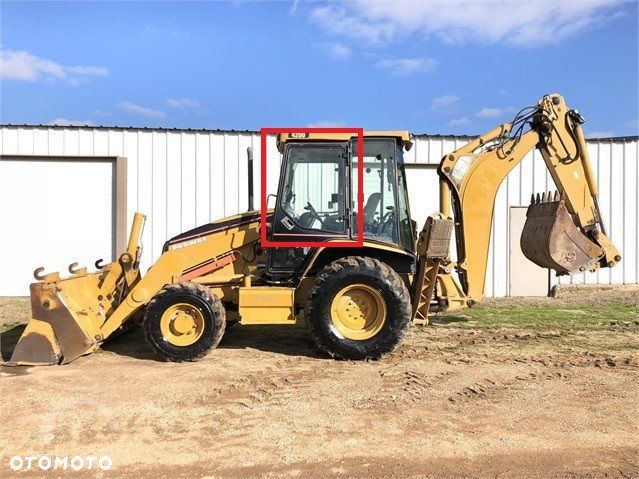 Szyba Szyby Drzwi Górna CAT D Lewa i Prawa zielona nr 14 - 3