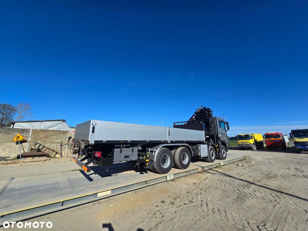 MAN 41.500 8x8 HDS HIAB 800 + FLY JIB Energetyka żuraw dźwig - 5