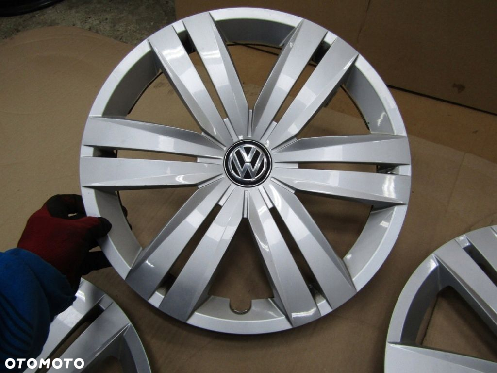4x KOŁPAKI 16 VW GOLF V VI VII JETTA CADDY EOS TOURAN PASSAT B5 B6 B7 - 13