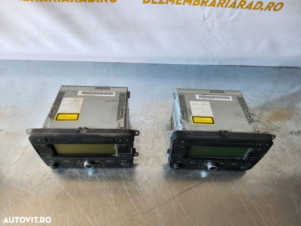 Radio Cd Player Vw Touran Jetta Golf 5 Passat B6 Etc. Cod 1KEX - 3