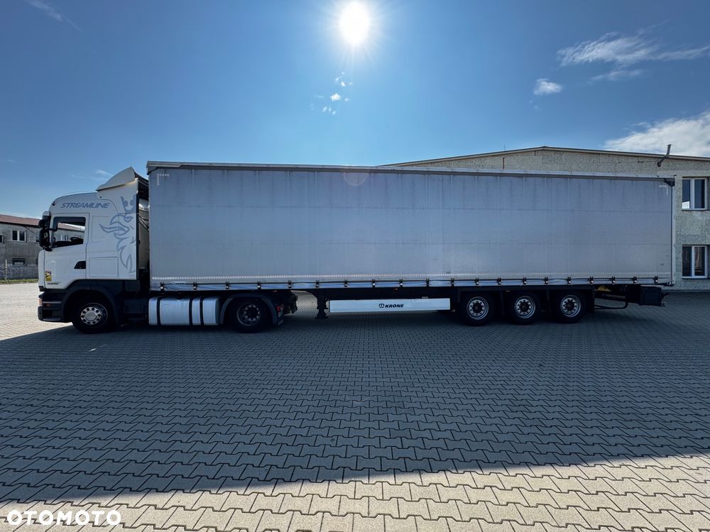 Krone Półmega, varios 385/55R22.5 2.9h wysokość, podnoszony dach, salon PL - 22