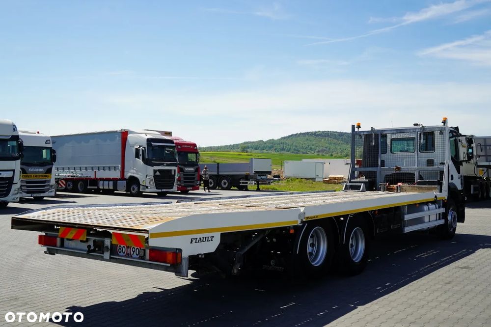 Iveco STRALIS 360 / 6X2 /  LAWETA / PLATFORMA 9,3 M / NAJAZDY HYDRAULICZNE / WYCIĄGARKA / OŚ PODONOSZONA  / EURO 6 - 6