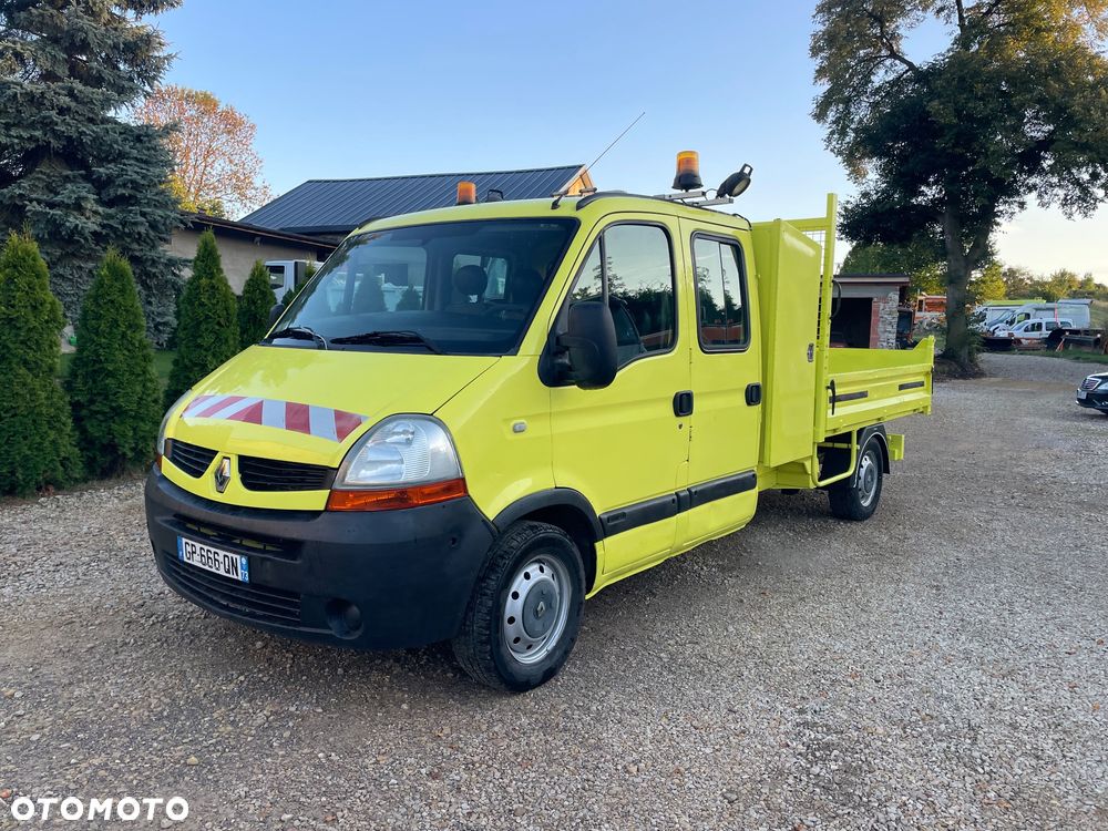 Renault Master wywrotka 7 osób Doka