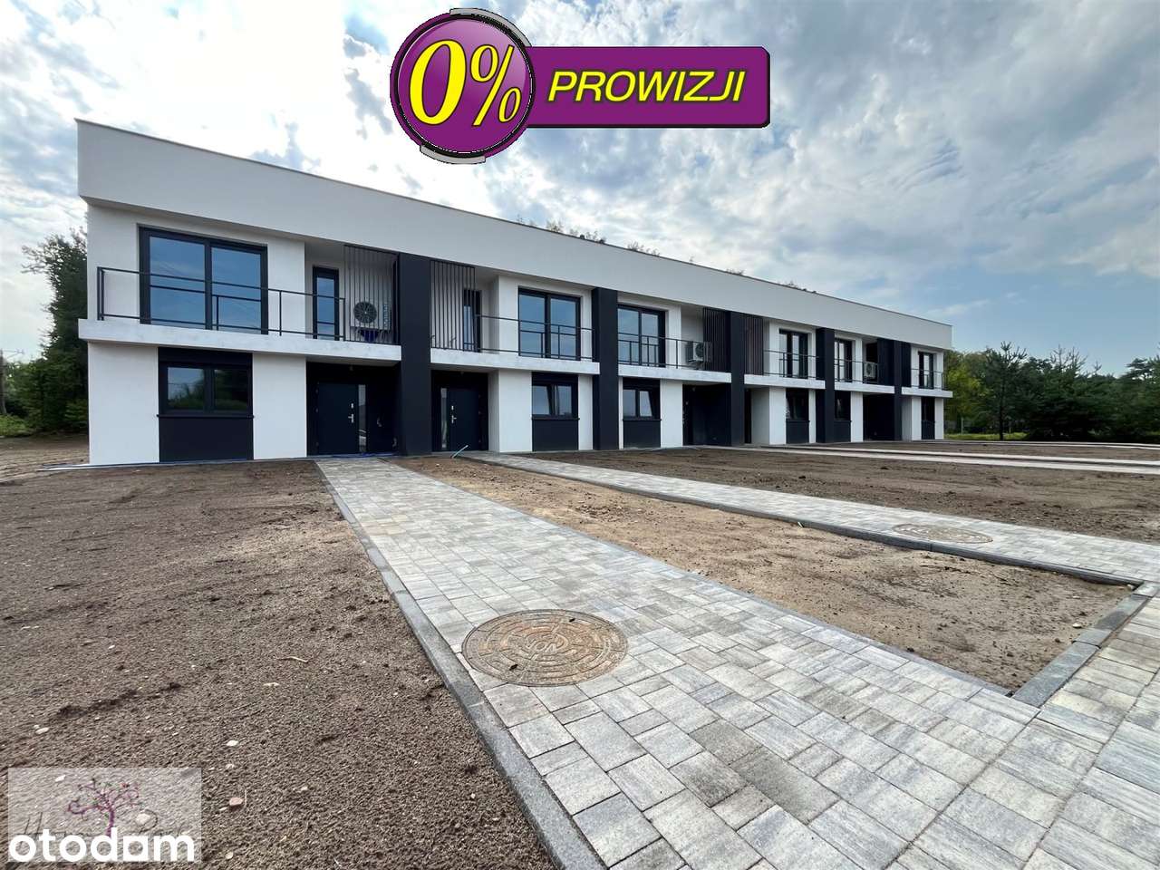 Skrajny segment 112m2 z ogrodem 500m2 - przy lesie - Pełny obrazek: 3/20