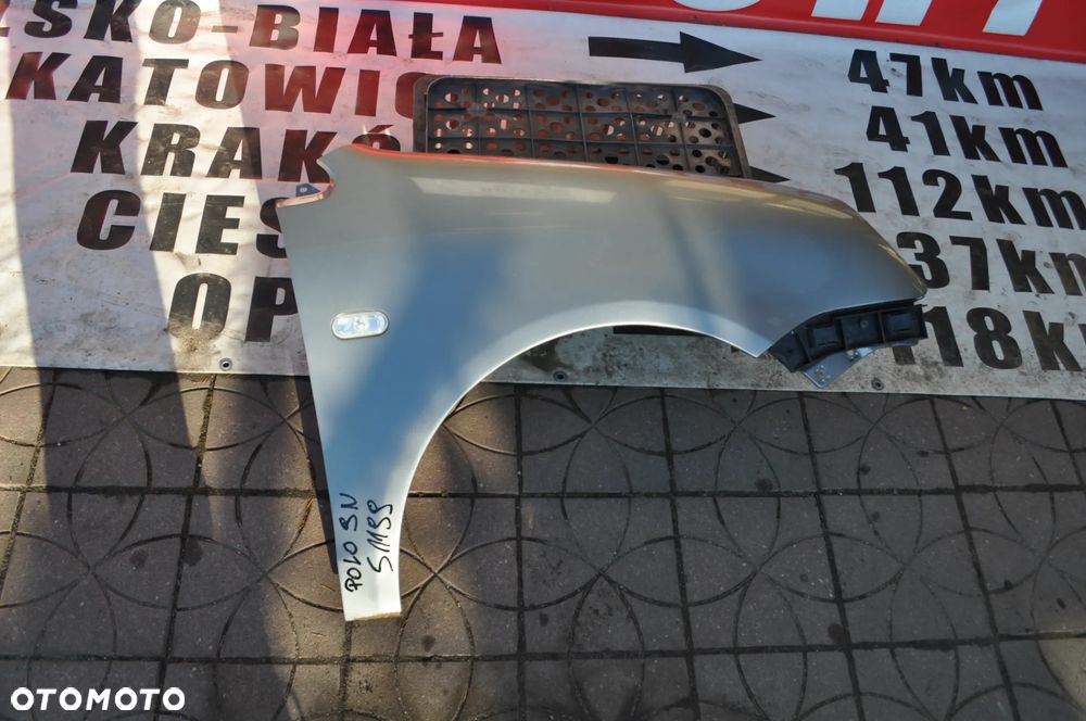 vw polo 9N błotnik nr 51199 WYSYŁKA - 3