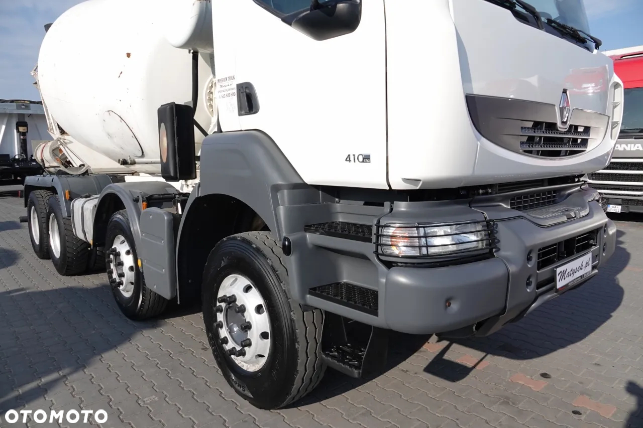 Renault KERAX 410 / 8X4 / BETONOMIESZARKA / GRUSZKA CIFA / 9 m3 / SPROWADZONA - 5