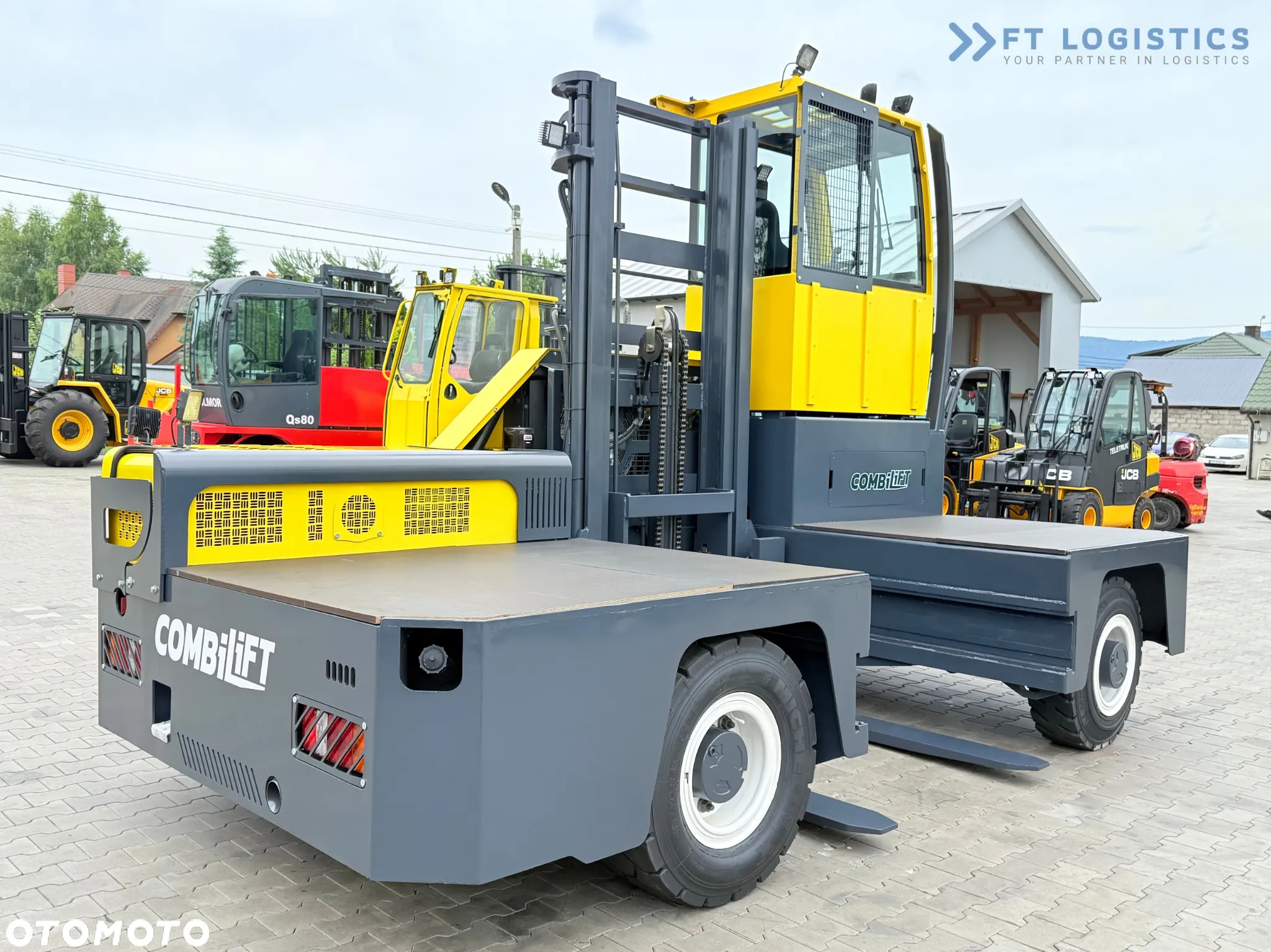 Combilift C6000FSL / DIESEL / DUPLEX - 4100MM / WIDŁY 1400MM / WÓZEK BOCZNY / UDŹWIG 6000KG / WOLNY SKOK / SILNIK DEUTZ / STAN IDEALNY - 10