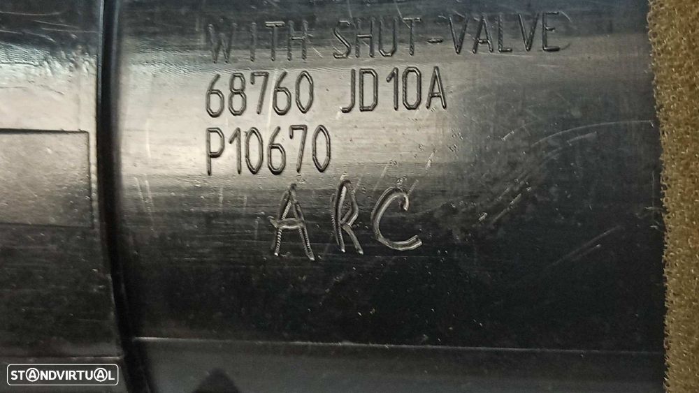 AERADOR FRENTE ESQUERDO NISSAN QASHQAI (J10) ACENTA - 2